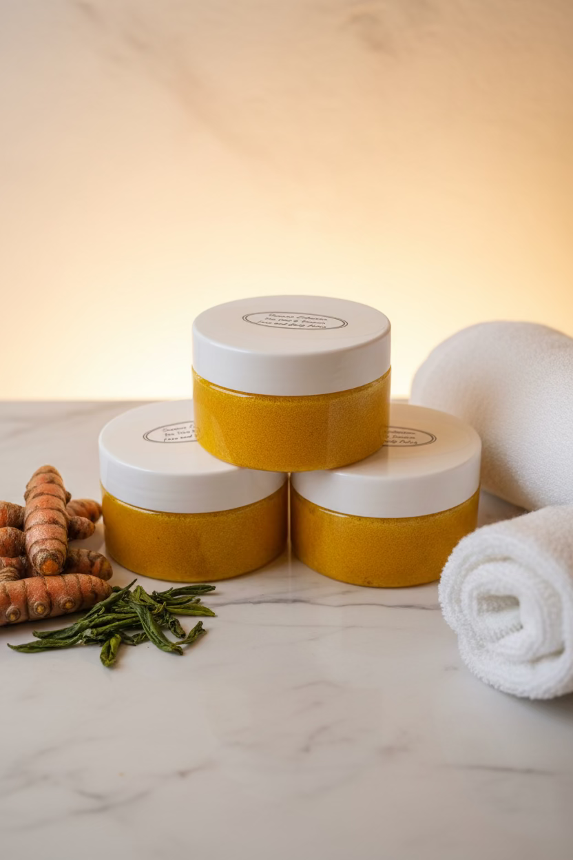 Tea Tree & Turmeric Face and Body Polish 6oz