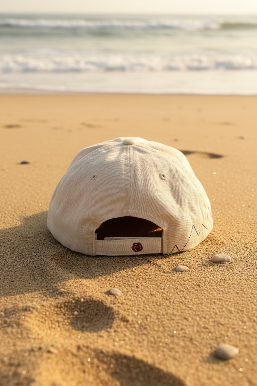 Held by Jesus or StoryWork Beige Hat