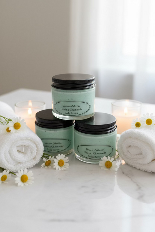 Healing Chamomile Body Butter - travel mini